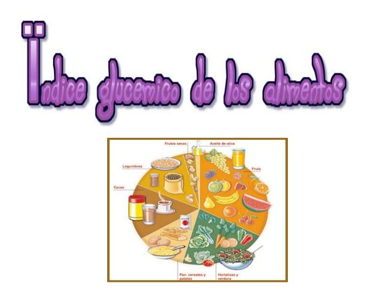 App indice glucemico de los alimentos